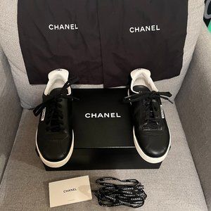 Chanel Calfskin MM Weekender Sneaker